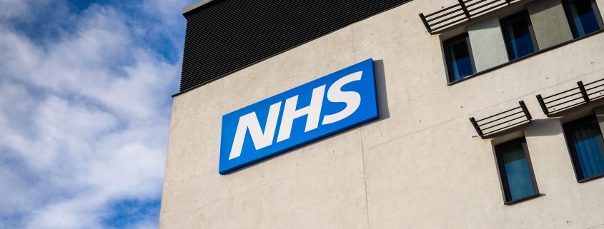 Exterior of NHS building